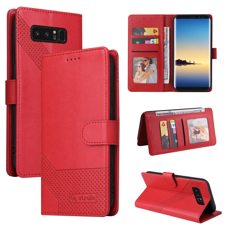 GQUTROBE Skin Feel Magnetic Leather Phone Case, For Samsung Galaxy M31, For Samsung Galaxy M32, For Samsung Galaxy Note8, For Samsung Galaxy Note9, For Samsung Galaxy Note10+, For Samsung Galaxy Note20, For Samsung Galaxy Note20 Ultra������������������...