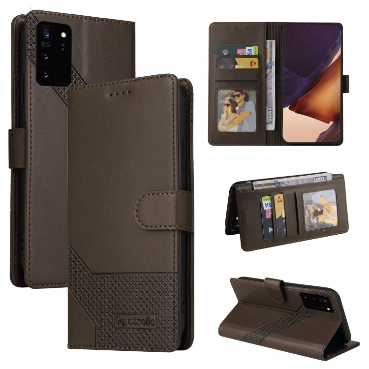 GQUTROBE Skin Feel Magnetic Leather Phone Case, For Samsung Galaxy M31, For Samsung Galaxy M32, For Samsung Galaxy Note8, For Samsung Galaxy Note9, For Samsung Galaxy Note10+, For Samsung Galaxy Note20, For Samsung Galaxy Note20 Ultra������������������...