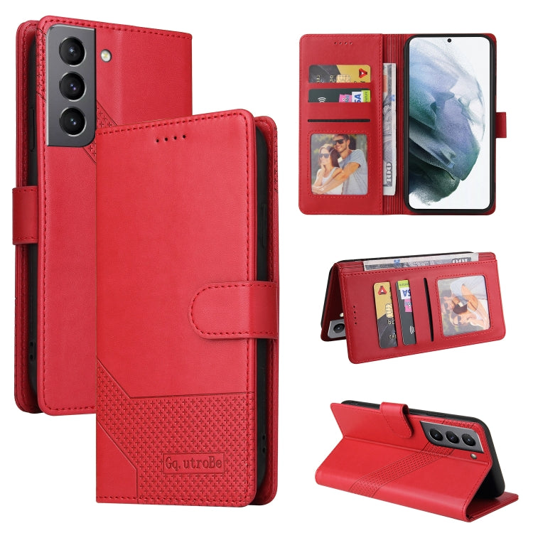 GQUTROBE Skin Feel Magnetic Leather Phone Case, For Samsung Galaxy S21 FE 5G, For Samsung Galaxy S22 5G, For Samsung Galaxy S22+ 5G, For Samsung Galaxy S22 Ultra 5G, For Samsung Galaxy S20 FE