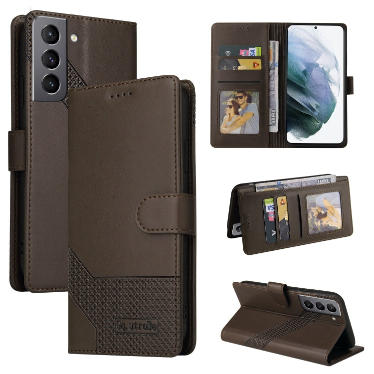 GQUTROBE Skin Feel Magnetic Leather Phone Case, For Samsung Galaxy S21 FE 5G, For Samsung Galaxy S22 5G, For Samsung Galaxy S22+ 5G, For Samsung Galaxy S22 Ultra 5G, For Samsung Galaxy S20 FE