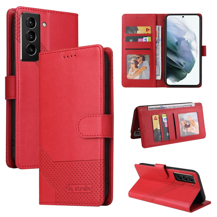 GQUTROBE Skin Feel Magnetic Leather Phone Case, For Samsung Galaxy S21 FE 5G, For Samsung Galaxy S22 5G, For Samsung Galaxy S22+ 5G, For Samsung Galaxy S22 Ultra 5G, For Samsung Galaxy S20 FE