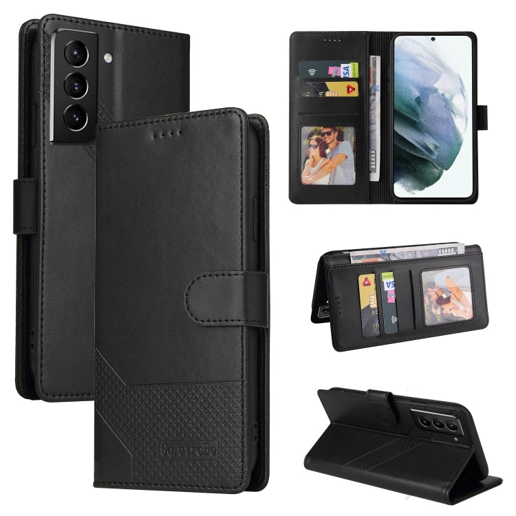 GQUTROBE Skin Feel Magnetic Leather Phone Case, For Samsung Galaxy S21 FE 5G, For Samsung Galaxy S22 5G, For Samsung Galaxy S22+ 5G, For Samsung Galaxy S22 Ultra 5G, For Samsung Galaxy S20 FE