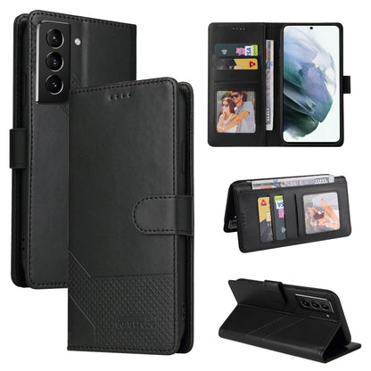 GQUTROBE Skin Feel Magnetic Leather Phone Case, For Samsung Galaxy S21 FE 5G, For Samsung Galaxy S22 5G, For Samsung Galaxy S22+ 5G, For Samsung Galaxy S22 Ultra 5G, For Samsung Galaxy S20 FE