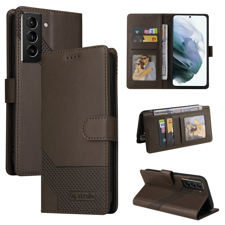 GQUTROBE Skin Feel Magnetic Leather Phone Case, For Samsung Galaxy S21 FE 5G, For Samsung Galaxy S22 5G, For Samsung Galaxy S22+ 5G, For Samsung Galaxy S22 Ultra 5G, For Samsung Galaxy S20 FE