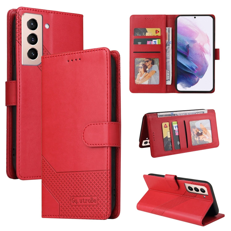 GQUTROBE Skin Feel Magnetic Leather Phone Case, For Samsung Galaxy S21 FE 5G, For Samsung Galaxy S22 5G, For Samsung Galaxy S22+ 5G, For Samsung Galaxy S22 Ultra 5G, For Samsung Galaxy S20 FE