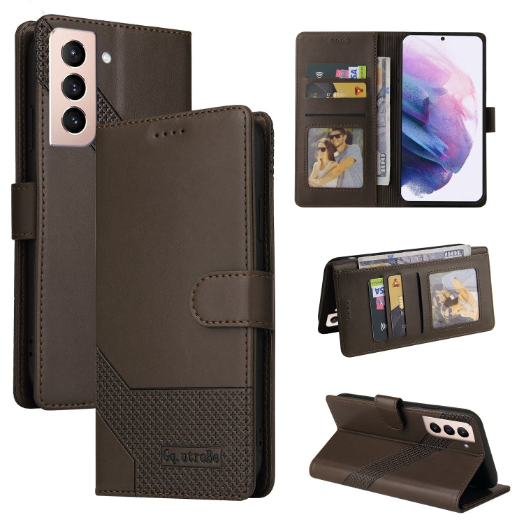 GQUTROBE Skin Feel Magnetic Leather Phone Case, For Samsung Galaxy S21 FE 5G, For Samsung Galaxy S22 5G, For Samsung Galaxy S22+ 5G, For Samsung Galaxy S22 Ultra 5G, For Samsung Galaxy S20 FE