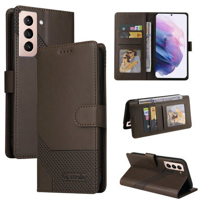 GQUTROBE Skin Feel Magnetic Leather Phone Case, For Samsung Galaxy S21 FE 5G, For Samsung Galaxy S22 5G, For Samsung Galaxy S22+ 5G, For Samsung Galaxy S22 Ultra 5G, For Samsung Galaxy S20 FE