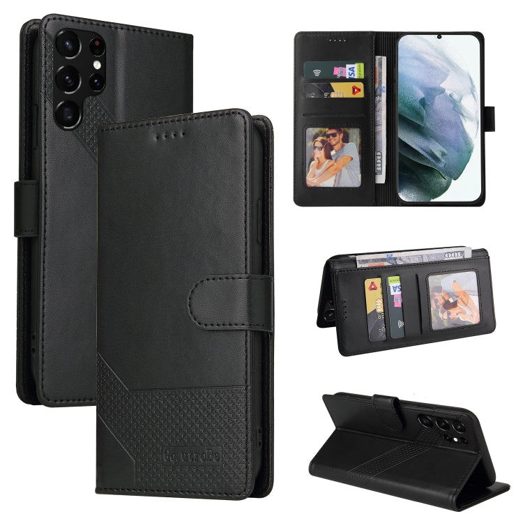 GQUTROBE Skin Feel Magnetic Leather Phone Case, For Samsung Galaxy S21 FE 5G, For Samsung Galaxy S22 5G, For Samsung Galaxy S22+ 5G, For Samsung Galaxy S22 Ultra 5G, For Samsung Galaxy S20 FE