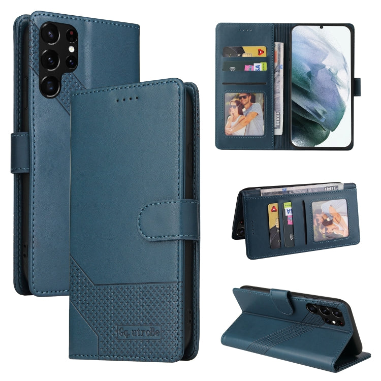GQUTROBE Skin Feel Magnetic Leather Phone Case, For Samsung Galaxy S21 FE 5G, For Samsung Galaxy S22 5G, For Samsung Galaxy S22+ 5G, For Samsung Galaxy S22 Ultra 5G, For Samsung Galaxy S20 FE
