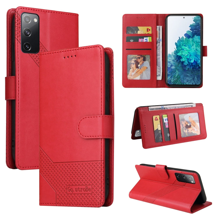 GQUTROBE Skin Feel Magnetic Leather Phone Case, For Samsung Galaxy S21 FE 5G, For Samsung Galaxy S22 5G, For Samsung Galaxy S22+ 5G, For Samsung Galaxy S22 Ultra 5G, For Samsung Galaxy S20 FE