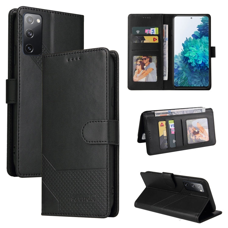 GQUTROBE Skin Feel Magnetic Leather Phone Case, For Samsung Galaxy S21 FE 5G, For Samsung Galaxy S22 5G, For Samsung Galaxy S22+ 5G, For Samsung Galaxy S22 Ultra 5G, For Samsung Galaxy S20 FE