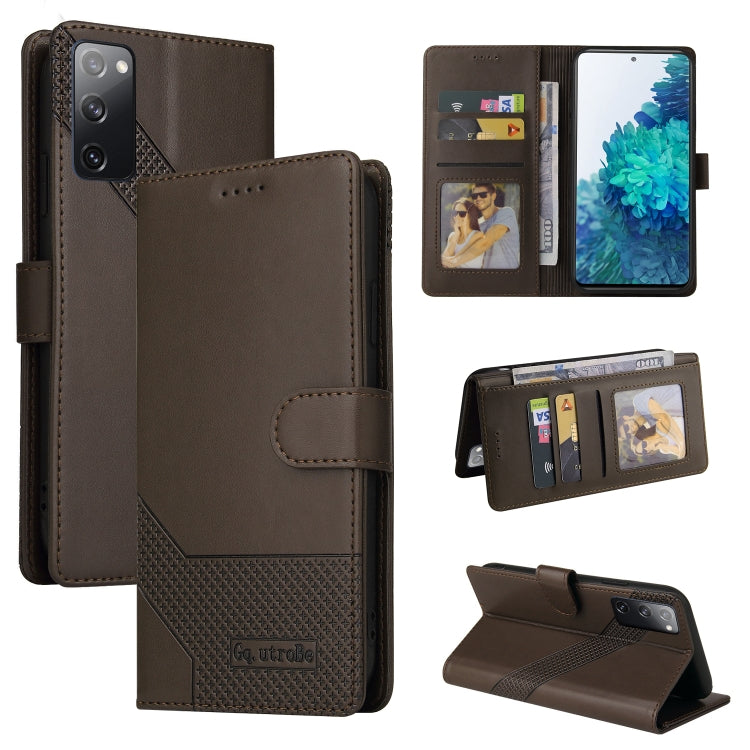 GQUTROBE Skin Feel Magnetic Leather Phone Case, For Samsung Galaxy S21 FE 5G, For Samsung Galaxy S22 5G, For Samsung Galaxy S22+ 5G, For Samsung Galaxy S22 Ultra 5G, For Samsung Galaxy S20 FE