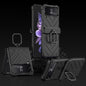 GKK Sliding Camshield Magnetic Armor Flip Phone Case with Ring Holder, For Samsung Galaxy Z Flip4
