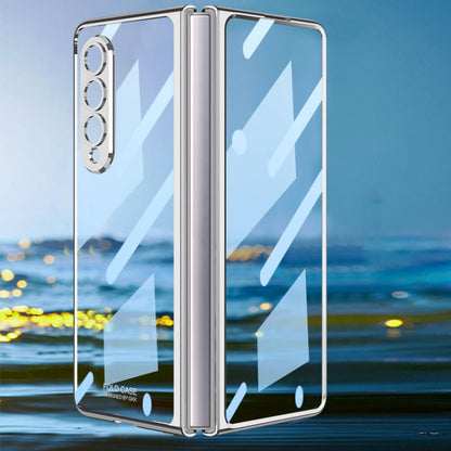 GKK Integrated Electroplating + Glass Full Coverage Phone Case, For Samsung Galaxy Z Fold4