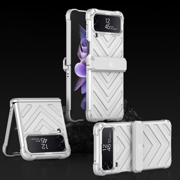 GKK Magnetic Folding Swivel Armored Phone Case with Hinges, For Samsung Galaxy Z Flip4