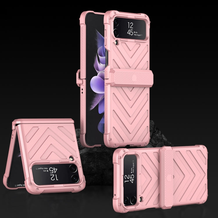 GKK Magnetic Folding Swivel Armored Phone Case with Hinges, For Samsung Galaxy Z Flip4