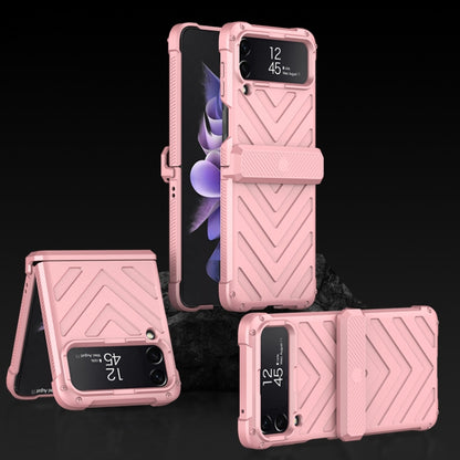 GKK Magnetic Folding Swivel Armored Phone Case with Hinges, For Samsung Galaxy Z Flip4