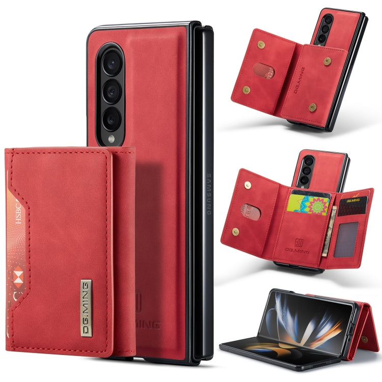 DG.MING M2 Series 3-Fold Multi Card Bag + Magnetic Phone Case, For Samsung Galaxy Z Fold3 5G, For Samsung Galaxy Z Fold4