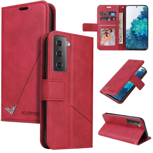 GQUTROBE Right Angle Leather Phone Case, For Samsung Galaxy S21 5G, For Samsung Galaxy S21+ 5G, For Samsung Galaxy S21 Ultra 5G, For Samsung Galaxy S22 5G, For Samsung Galaxy S22+ 5G, For Samsung Galaxy S22 Ultra 5G, For Samsung Galaxy S20�������������...