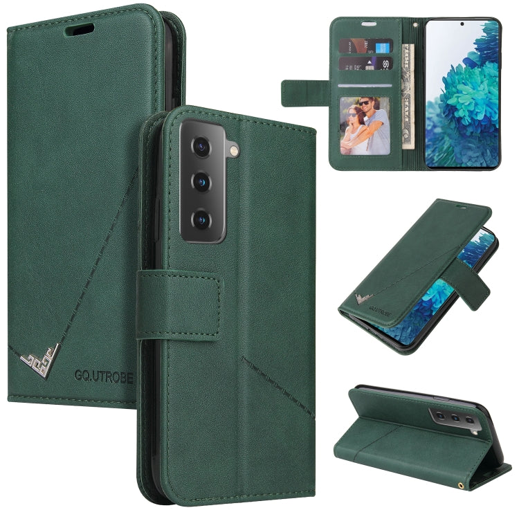 GQUTROBE Right Angle Leather Phone Case, For Samsung Galaxy S21 5G, For Samsung Galaxy S21+ 5G, For Samsung Galaxy S21 Ultra 5G, For Samsung Galaxy S22 5G, For Samsung Galaxy S22+ 5G, For Samsung Galaxy S22 Ultra 5G, For Samsung Galaxy S20�������������...