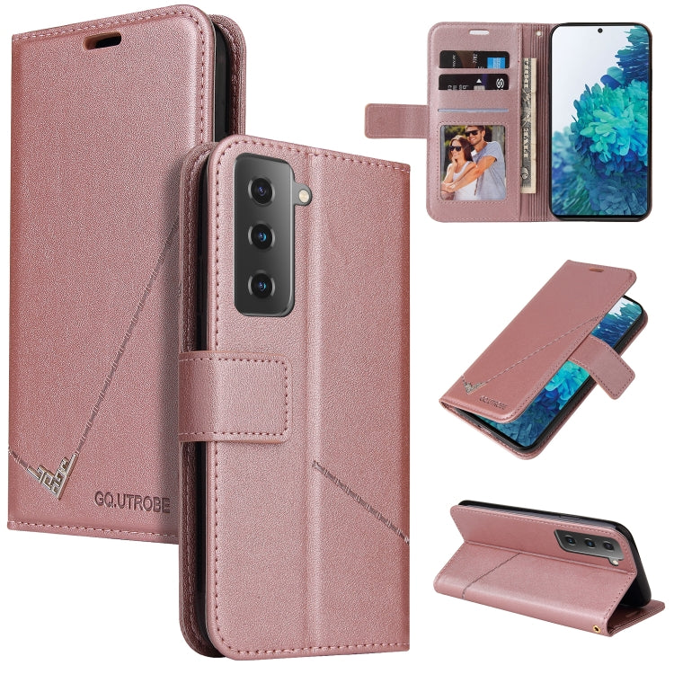 GQUTROBE Right Angle Leather Phone Case, For Samsung Galaxy S21 5G, For Samsung Galaxy S21+ 5G, For Samsung Galaxy S21 Ultra 5G, For Samsung Galaxy S22 5G, For Samsung Galaxy S22+ 5G, For Samsung Galaxy S22 Ultra 5G, For Samsung Galaxy S20�������������...