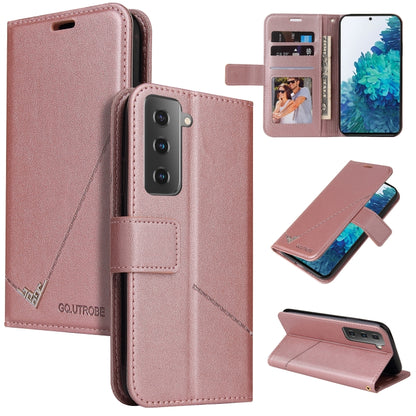 GQUTROBE Right Angle Leather Phone Case, For Samsung Galaxy S21 5G, For Samsung Galaxy S21+ 5G, For Samsung Galaxy S21 Ultra 5G, For Samsung Galaxy S22 5G, For Samsung Galaxy S22+ 5G, For Samsung Galaxy S22 Ultra 5G, For Samsung Galaxy S20�������������...