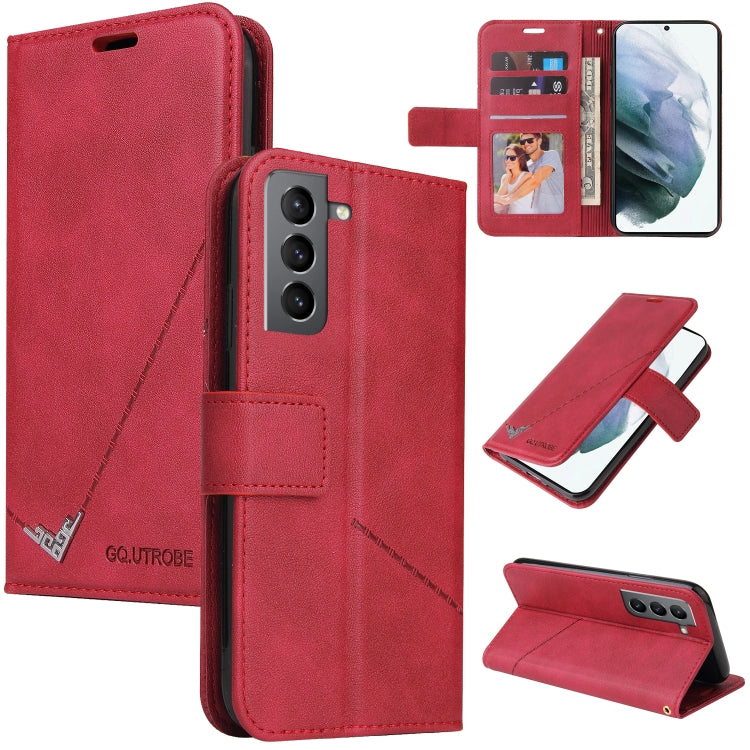 GQUTROBE Right Angle Leather Phone Case, For Samsung Galaxy S21 5G, For Samsung Galaxy S21+ 5G, For Samsung Galaxy S21 Ultra 5G, For Samsung Galaxy S22 5G, For Samsung Galaxy S22+ 5G, For Samsung Galaxy S22 Ultra 5G, For Samsung Galaxy S20�������������...
