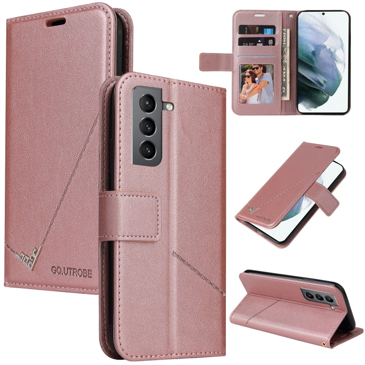 GQUTROBE Right Angle Leather Phone Case, For Samsung Galaxy S21 5G, For Samsung Galaxy S21+ 5G, For Samsung Galaxy S21 Ultra 5G, For Samsung Galaxy S22 5G, For Samsung Galaxy S22+ 5G, For Samsung Galaxy S22 Ultra 5G, For Samsung Galaxy S20�������������...