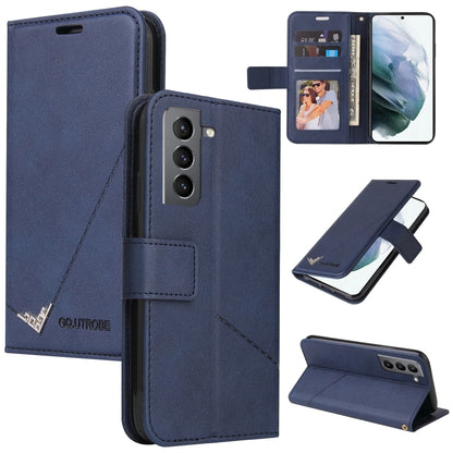 GQUTROBE Right Angle Leather Phone Case, For Samsung Galaxy S21 5G, For Samsung Galaxy S21+ 5G, For Samsung Galaxy S21 Ultra 5G, For Samsung Galaxy S22 5G, For Samsung Galaxy S22+ 5G, For Samsung Galaxy S22 Ultra 5G, For Samsung Galaxy S20�������������...