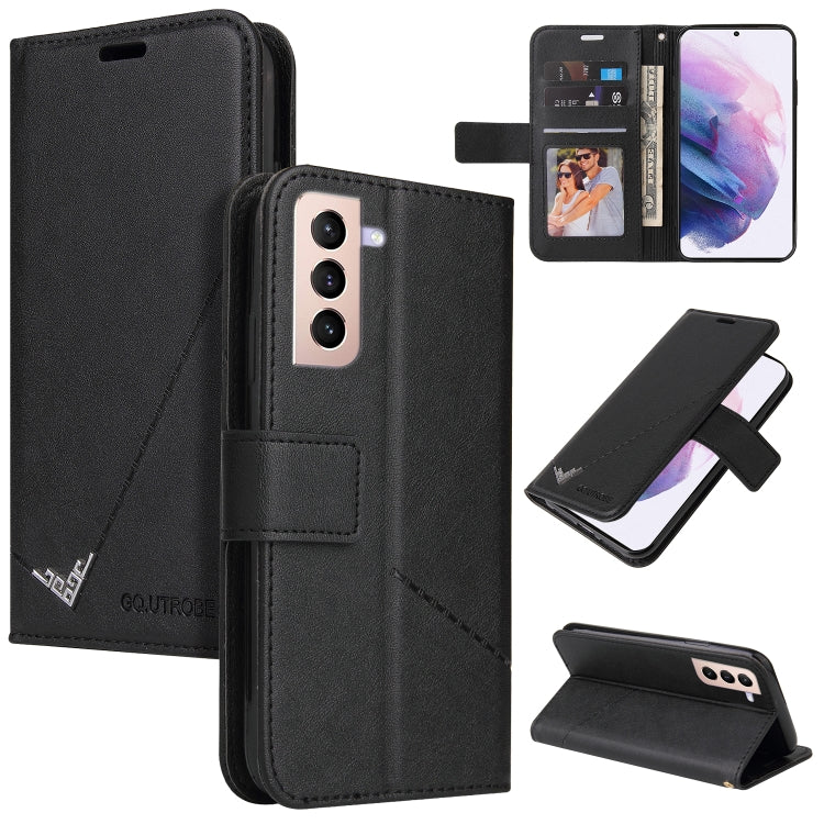 GQUTROBE Right Angle Leather Phone Case, For Samsung Galaxy S21 5G, For Samsung Galaxy S21+ 5G, For Samsung Galaxy S21 Ultra 5G, For Samsung Galaxy S22 5G, For Samsung Galaxy S22+ 5G, For Samsung Galaxy S22 Ultra 5G, For Samsung Galaxy S20�������������...