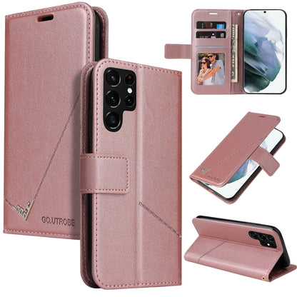 GQUTROBE Right Angle Leather Phone Case, For Samsung Galaxy S21 5G, For Samsung Galaxy S21+ 5G, For Samsung Galaxy S21 Ultra 5G, For Samsung Galaxy S22 5G, For Samsung Galaxy S22+ 5G, For Samsung Galaxy S22 Ultra 5G, For Samsung Galaxy S20�������������...