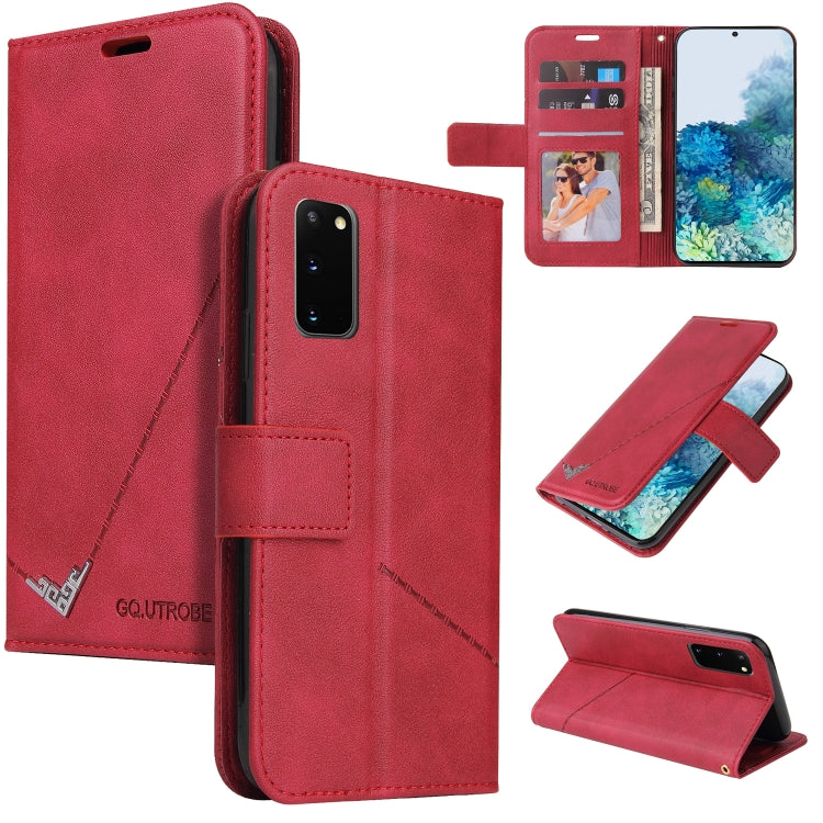 GQUTROBE Right Angle Leather Phone Case, For Samsung Galaxy S21 5G, For Samsung Galaxy S21+ 5G, For Samsung Galaxy S21 Ultra 5G, For Samsung Galaxy S22 5G, For Samsung Galaxy S22+ 5G, For Samsung Galaxy S22 Ultra 5G, For Samsung Galaxy S20�������������...