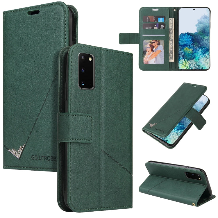 GQUTROBE Right Angle Leather Phone Case, For Samsung Galaxy S21 5G, For Samsung Galaxy S21+ 5G, For Samsung Galaxy S21 Ultra 5G, For Samsung Galaxy S22 5G, For Samsung Galaxy S22+ 5G, For Samsung Galaxy S22 Ultra 5G, For Samsung Galaxy S20�������������...
