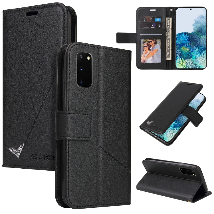 GQUTROBE Right Angle Leather Phone Case, For Samsung Galaxy S21 5G, For Samsung Galaxy S21+ 5G, For Samsung Galaxy S21 Ultra 5G, For Samsung Galaxy S22 5G, For Samsung Galaxy S22+ 5G, For Samsung Galaxy S22 Ultra 5G, For Samsung Galaxy S20�������������...