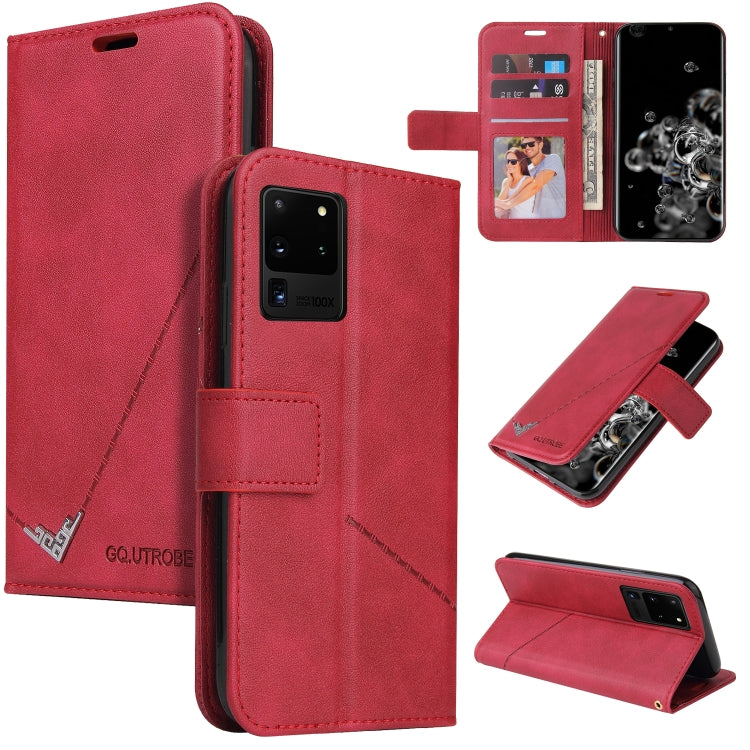 GQUTROBE Right Angle Leather Phone Case, For Samsung Galaxy S21 5G, For Samsung Galaxy S21+ 5G, For Samsung Galaxy S21 Ultra 5G, For Samsung Galaxy S22 5G, For Samsung Galaxy S22+ 5G, For Samsung Galaxy S22 Ultra 5G, For Samsung Galaxy S20�������������...