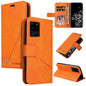 GQUTROBE Right Angle Leather Phone Case, For Samsung Galaxy S21 5G, For Samsung Galaxy S21+ 5G, For Samsung Galaxy S21 Ultra 5G, For Samsung Galaxy S22 5G, For Samsung Galaxy S22+ 5G, For Samsung Galaxy S22 Ultra 5G, For Samsung Galaxy S20�������������...