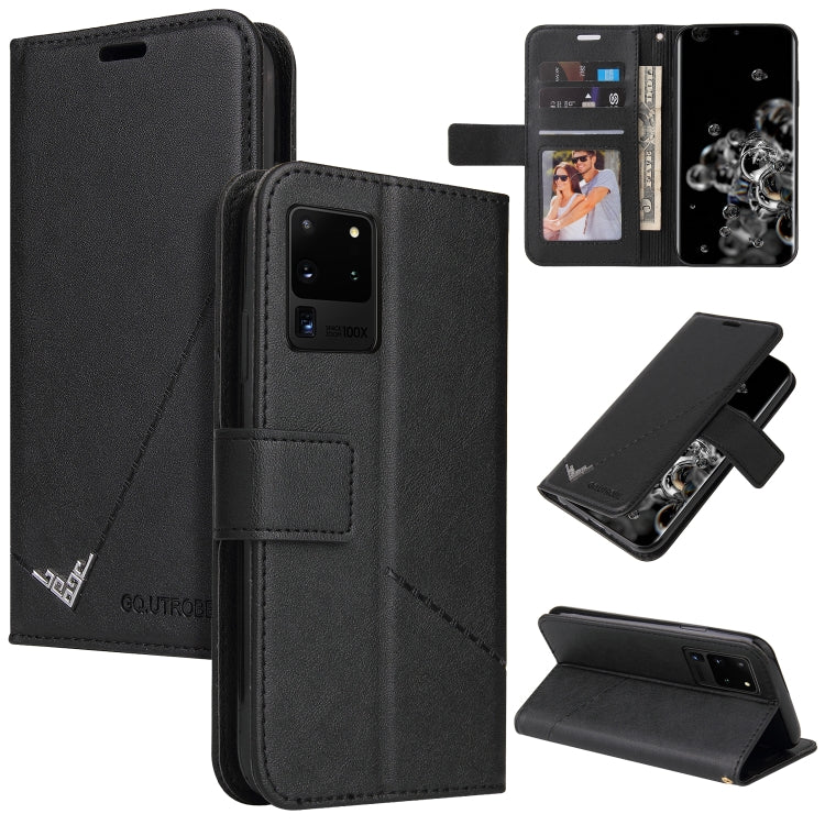 GQUTROBE Right Angle Leather Phone Case, For Samsung Galaxy S21 5G, For Samsung Galaxy S21+ 5G, For Samsung Galaxy S21 Ultra 5G, For Samsung Galaxy S22 5G, For Samsung Galaxy S22+ 5G, For Samsung Galaxy S22 Ultra 5G, For Samsung Galaxy S20�������������...