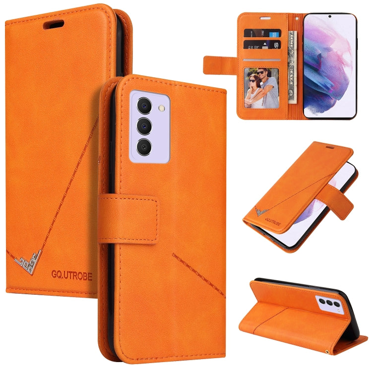 GQUTROBE Right Angle Leather Phone Case, For Samsung Galaxy S21 5G, For Samsung Galaxy S21+ 5G, For Samsung Galaxy S21 Ultra 5G, For Samsung Galaxy S22 5G, For Samsung Galaxy S22+ 5G, For Samsung Galaxy S22 Ultra 5G, For Samsung Galaxy S20�������������...