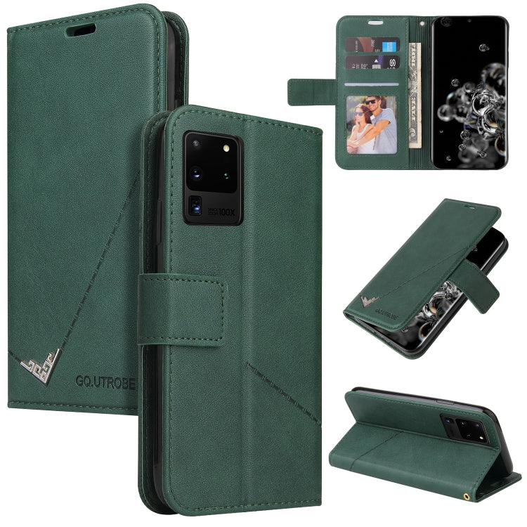 GQUTROBE Right Angle Leather Phone Case, For Samsung Galaxy S21 5G, For Samsung Galaxy S21+ 5G, For Samsung Galaxy S21 Ultra 5G, For Samsung Galaxy S22 5G, For Samsung Galaxy S22+ 5G, For Samsung Galaxy S22 Ultra 5G, For Samsung Galaxy S20�������������...