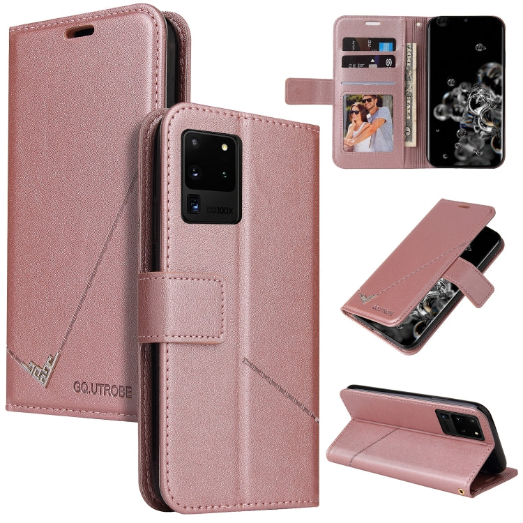 GQUTROBE Right Angle Leather Phone Case, For Samsung Galaxy S21 5G, For Samsung Galaxy S21+ 5G, For Samsung Galaxy S21 Ultra 5G, For Samsung Galaxy S22 5G, For Samsung Galaxy S22+ 5G, For Samsung Galaxy S22 Ultra 5G, For Samsung Galaxy S20�������������...