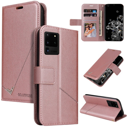 GQUTROBE Right Angle Leather Phone Case, For Samsung Galaxy S21 5G, For Samsung Galaxy S21+ 5G, For Samsung Galaxy S21 Ultra 5G, For Samsung Galaxy S22 5G, For Samsung Galaxy S22+ 5G, For Samsung Galaxy S22 Ultra 5G, For Samsung Galaxy S20�������������...