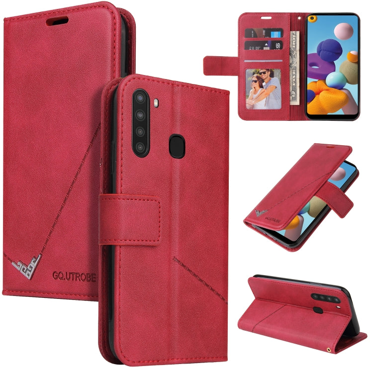 GQUTROBE Right Angle Leather Phone Case, For Samsung Galaxy M31s, For Samsung Galaxy A41, For Samsung Galaxy A31, For Samsung Galaxy A21, For Samsung Galaxy A21s, For Samsung Galaxy Note10 Lite / A81, For Samsung Galaxy A71, For Samsung Galaxy A51�����...