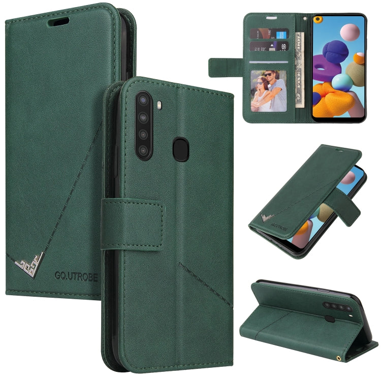 GQUTROBE Right Angle Leather Phone Case, For Samsung Galaxy M31s, For Samsung Galaxy A41, For Samsung Galaxy A31, For Samsung Galaxy A21, For Samsung Galaxy A21s, For Samsung Galaxy Note10 Lite / A81, For Samsung Galaxy A71, For Samsung Galaxy A51�����...