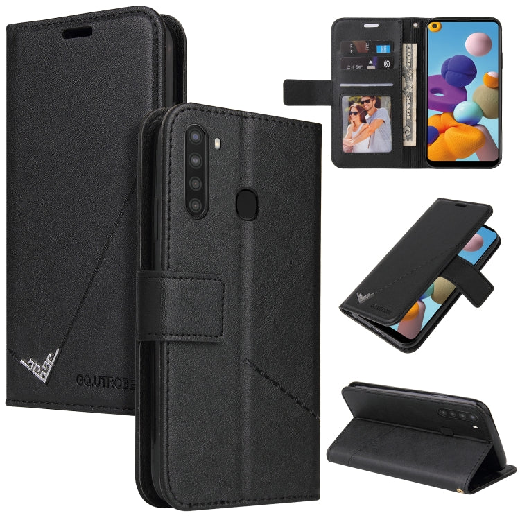 GQUTROBE Right Angle Leather Phone Case, For Samsung Galaxy M31s, For Samsung Galaxy A41, For Samsung Galaxy A31, For Samsung Galaxy A21, For Samsung Galaxy A21s, For Samsung Galaxy Note10 Lite / A81, For Samsung Galaxy A71, For Samsung Galaxy A51�����...