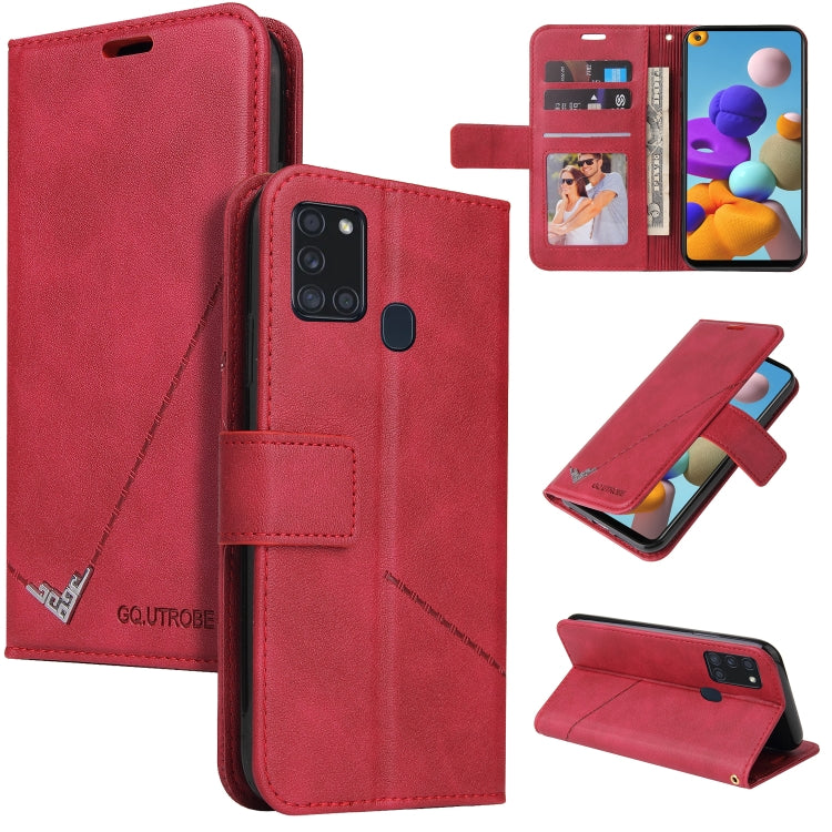 GQUTROBE Right Angle Leather Phone Case, For Samsung Galaxy M31s, For Samsung Galaxy A41, For Samsung Galaxy A31, For Samsung Galaxy A21, For Samsung Galaxy A21s, For Samsung Galaxy Note10 Lite / A81, For Samsung Galaxy A71, For Samsung Galaxy A51�����...