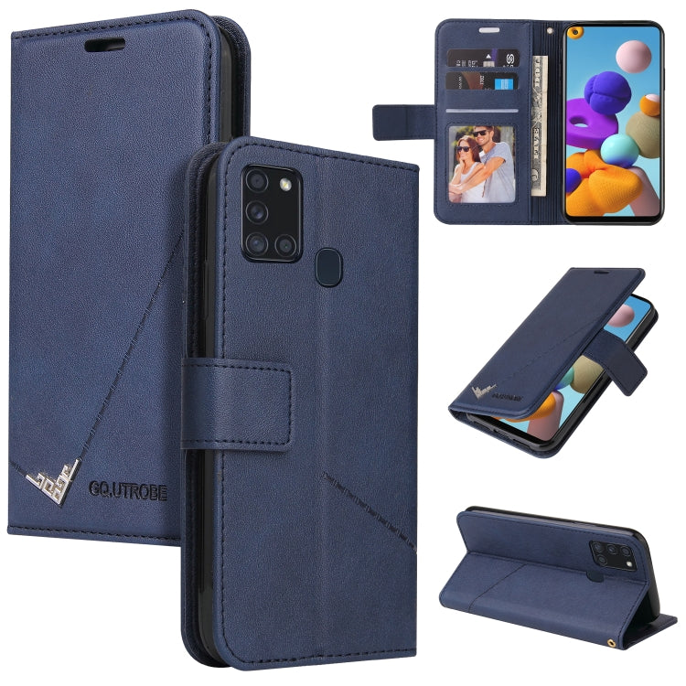 GQUTROBE Right Angle Leather Phone Case, For Samsung Galaxy M31s, For Samsung Galaxy A41, For Samsung Galaxy A31, For Samsung Galaxy A21, For Samsung Galaxy A21s, For Samsung Galaxy Note10 Lite / A81, For Samsung Galaxy A71, For Samsung Galaxy A51�����...