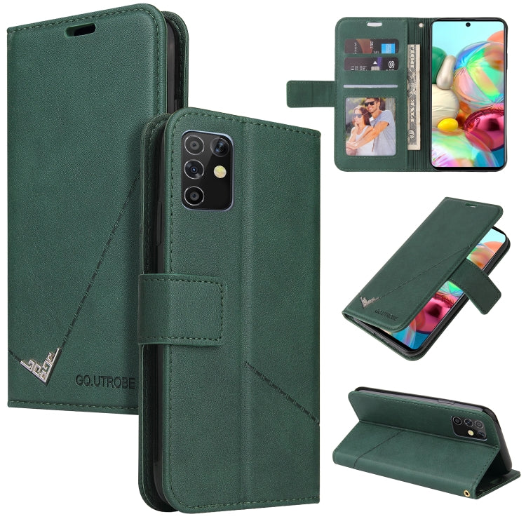 GQUTROBE Right Angle Leather Phone Case, For Samsung Galaxy M31s, For Samsung Galaxy A41, For Samsung Galaxy A31, For Samsung Galaxy A21, For Samsung Galaxy A21s, For Samsung Galaxy Note10 Lite / A81, For Samsung Galaxy A71, For Samsung Galaxy A51�����...
