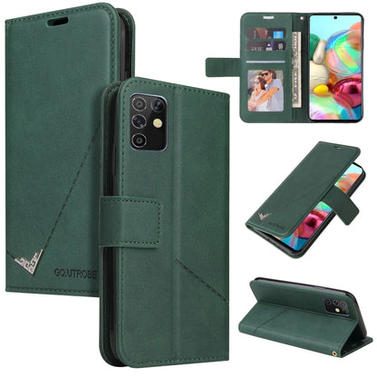 GQUTROBE Right Angle Leather Phone Case, For Samsung Galaxy M31s, For Samsung Galaxy A41, For Samsung Galaxy A31, For Samsung Galaxy A21, For Samsung Galaxy A21s, For Samsung Galaxy Note10 Lite / A81, For Samsung Galaxy A71, For Samsung Galaxy A51�����...