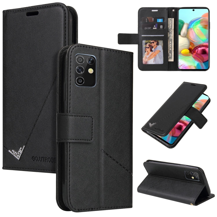 GQUTROBE Right Angle Leather Phone Case, For Samsung Galaxy M31s, For Samsung Galaxy A41, For Samsung Galaxy A31, For Samsung Galaxy A21, For Samsung Galaxy A21s, For Samsung Galaxy Note10 Lite / A81, For Samsung Galaxy A71, For Samsung Galaxy A51�����...