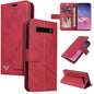 GQUTROBE Right Angle Leather Phone Case, For Samsung Galaxy S10, For Samsung Galaxy S10e, For Samsung Galaxy S10+